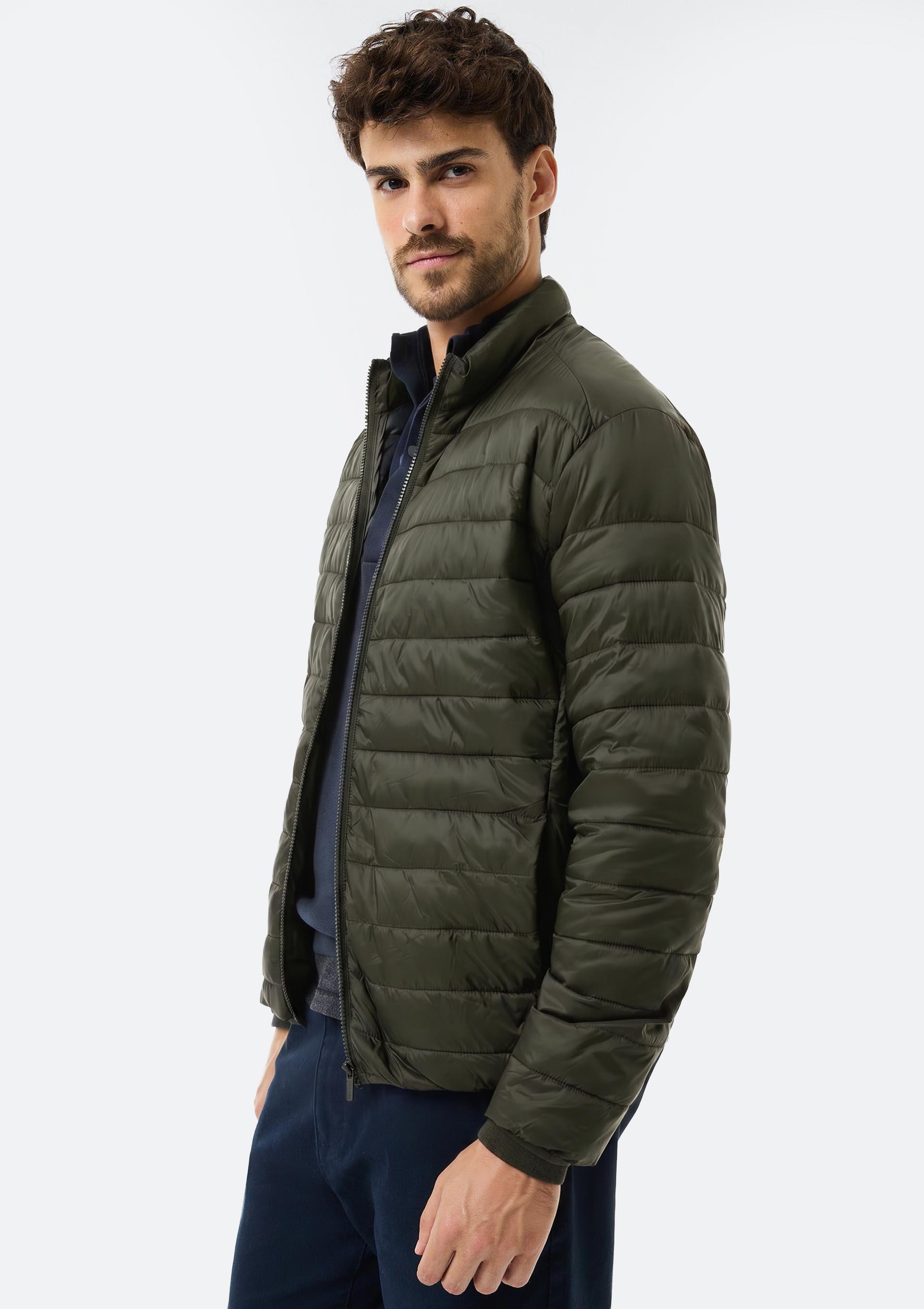 Jaqueta Masculina Puffer Matelassê + Saquinho | FastStore PDP